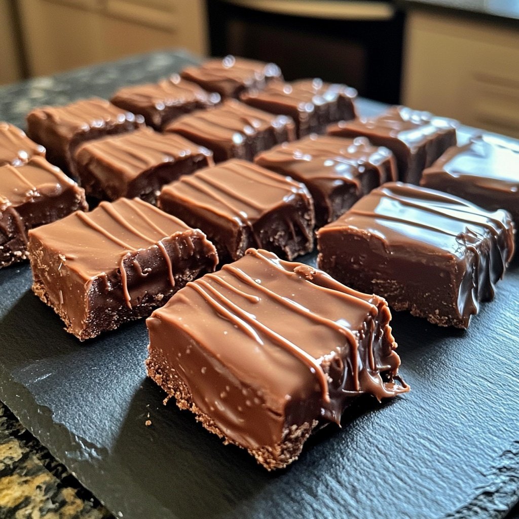 Valentines Treats Chocolate Fudge Squares