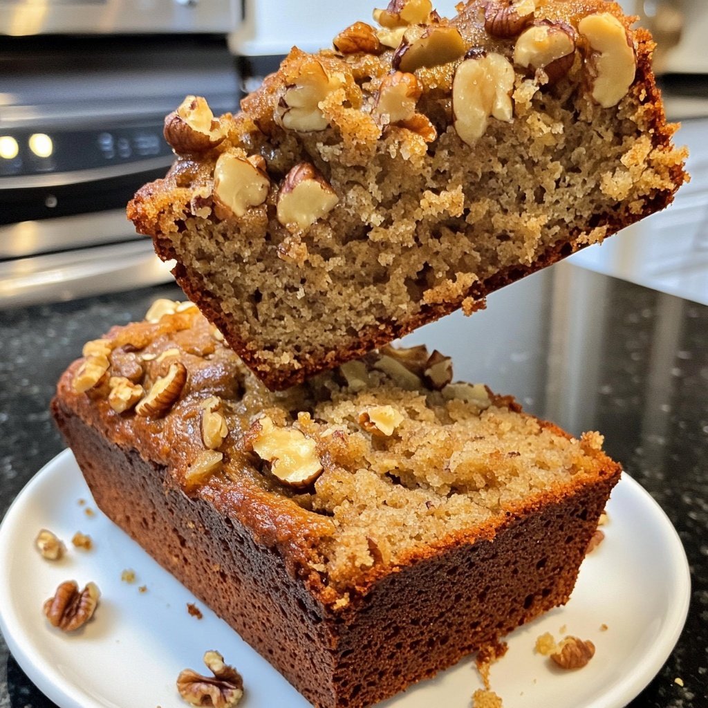 Banana Bread with Walnuts Recipe