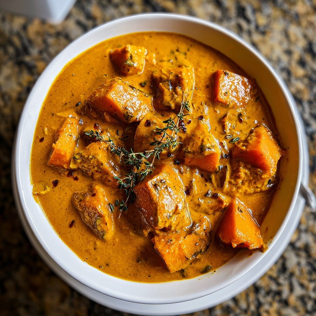 Jamaican Pumpkin Coconut Stew