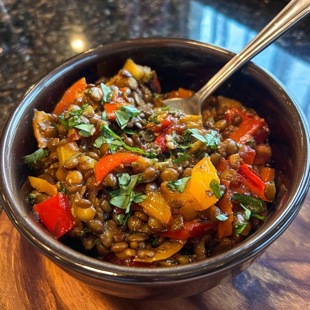 Smoky Lentil Veggie Bowl