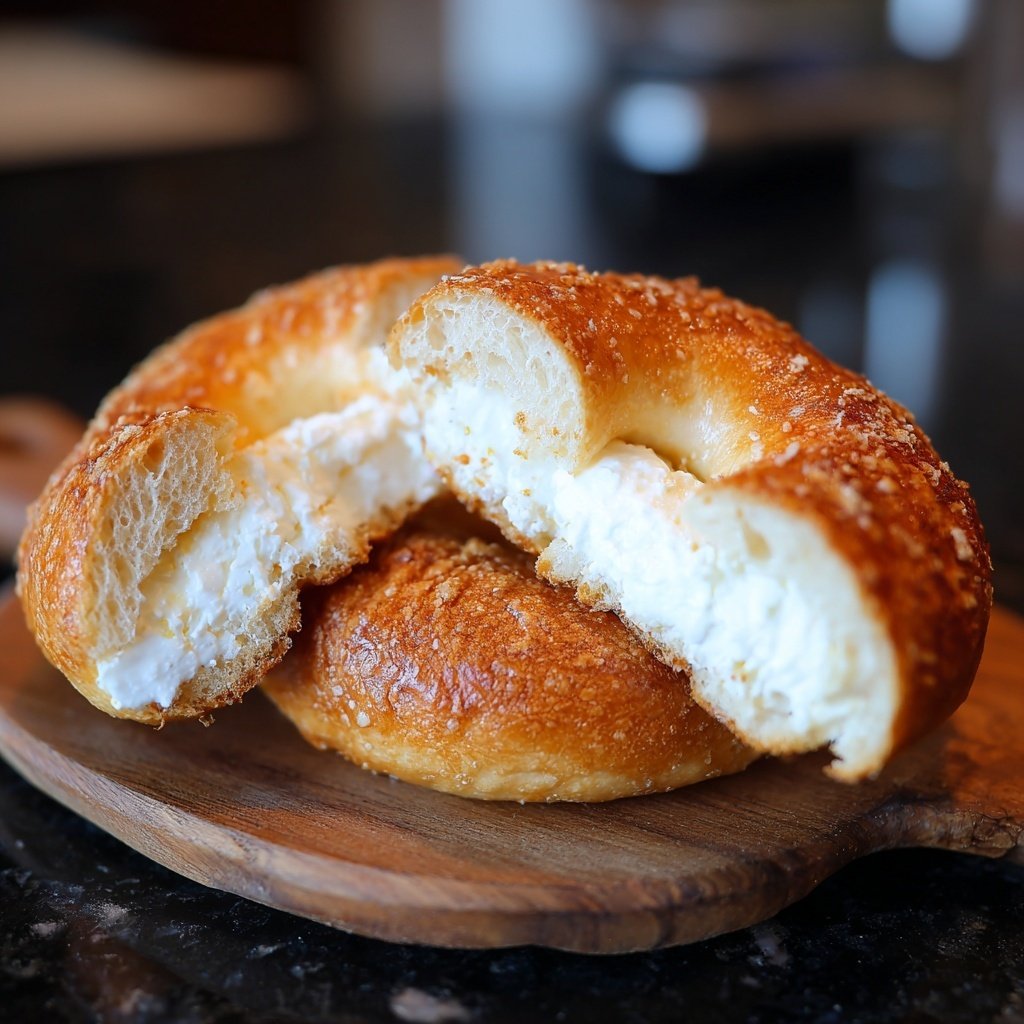 Protein Bagels With Egg Whites